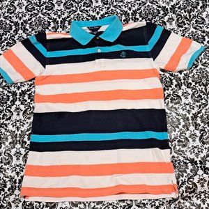 Brooks Brothers Big Boys Stripe Polo Shirt Size Large